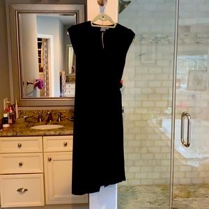 Black wrap dress ASOS petite size US 2